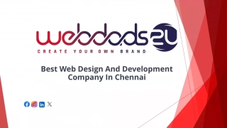 Best Web Design and Development Company in Chennai - Webdads2U PRIVATE LIMITED