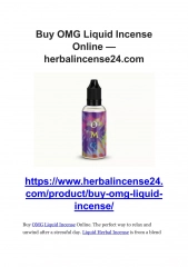Buy OMG Liquid Incense Online — herbalincense24.com