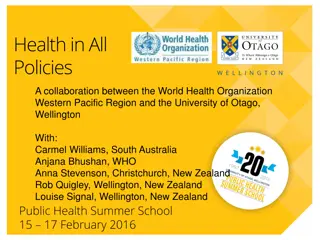 Different Perspectives on Health