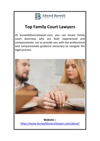 Top Family Court Lawyers
