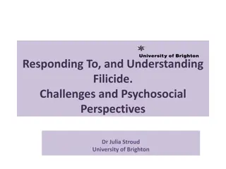 Filicide: Challenges and Psychosocial Perspectives