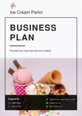 ice cream parlor business plan