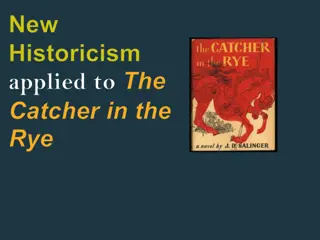 New Historicism: Key Concepts and Applications