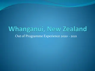 Out of Programme Experience in Whanganui, New Zealand