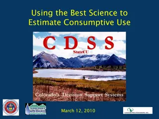 Enhancing Water Management through Colorado's Decision Support System