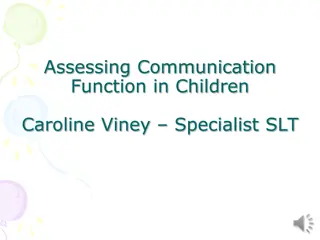 Communication Development in Children by Caroline Viney