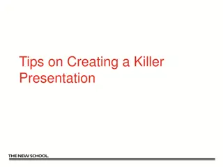 Mastering the Art of Persuasive Presentations