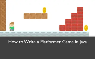 Introduction to Writing a Java Platformer Game