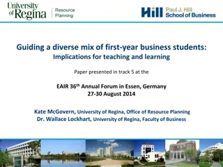 Student Diversity and Learning Outcomes in First-Year Business Courses