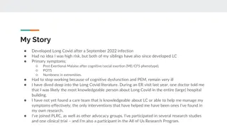Long Covid: Personal Experiences and Research Opportunities
