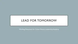 Cohen Honors Leadership Academy - Empowering Tomorrow's Leaders