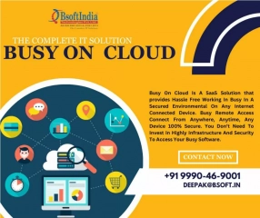 Avail Busy on cloud software from BsoftIndia.