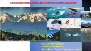 Overcoming Challenges for Tourism in Uttarakhand