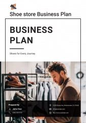 shoe store business plan example