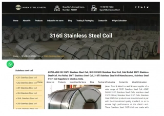 316TI Stainless Steel Coil