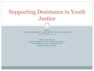 Desistance in Youth Justice