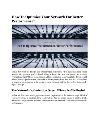 How To Optimize Your Network For Better Performance_