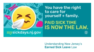 Understanding New Jersey's Earned Sick Leave Law