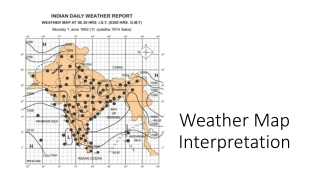 Weather Map Interpretation