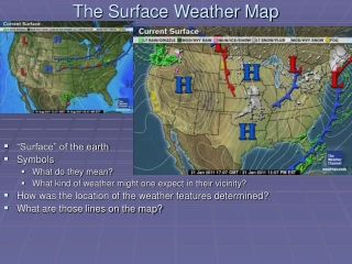 The Surface Weather Map