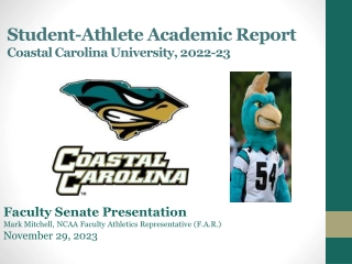 Student-Athlete Academic Report