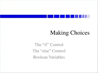 Conditional Statements and Control Structures in Java