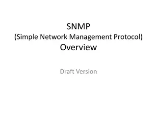 SNMP (Simple Network Management Protocol)