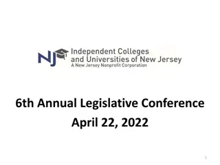 Importance of Non-Profit Independent Colleges and Universities in New Jersey