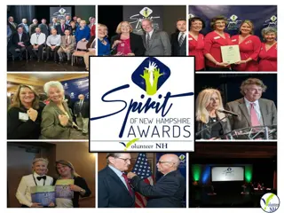 Recognize, Honor, Inspire - Sponsor the Spirit of NH Awards