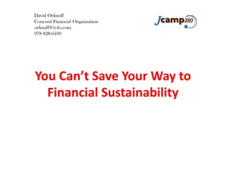 Financial Sustainability in Organizations