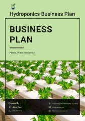 hydroponics business plan