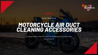 Motorcycle Air Duct Cleaning Accessories