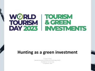 Hunting as a green investment