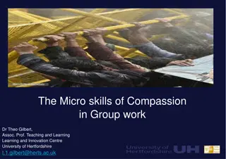 The Micro Skills of Compassion in Group Work