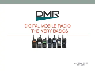 Digital Mobile Radio (DMR) Basics