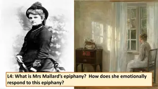 Mrs. Mallard's Epiphany in 