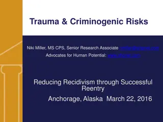 Trauma and Criminogenic Risks in Justice-Involved Youth