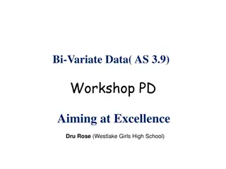 Workshop on Bi-Variate Data Analysis for Statistical Excellence