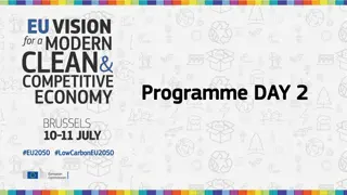 Summit on Sustainable Development: Day 2 Program