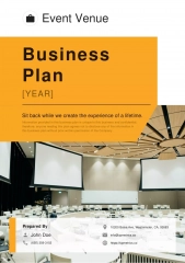 Event Venue Business Plan