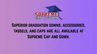 High-Quality Cap and Gowns for Your Graduation Day