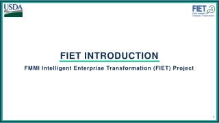 FIET: Intelligent Enterprise Transformation Project