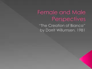 Female and Male Perspectives in Dorrit Willumsen's Works