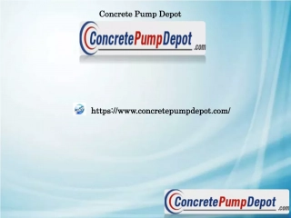 Used Putzmeister Concrete Pumps, concretepumpdepot.com