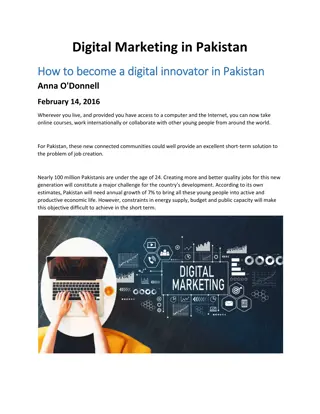 Digital Marketing in Pakistan