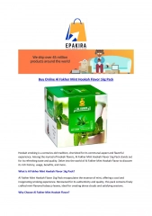 Buy Online Al Fakher Mint Hookah Flavor 1kg Pack