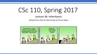 Inheritance in Object-Oriented Programming