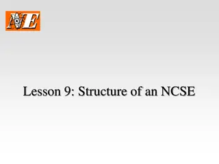 Structure of an NCSE