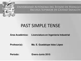 Past Simple Tense in Academic Settings