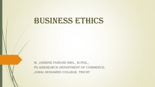 Understanding the Importance of Business Ethics and Its Impact
